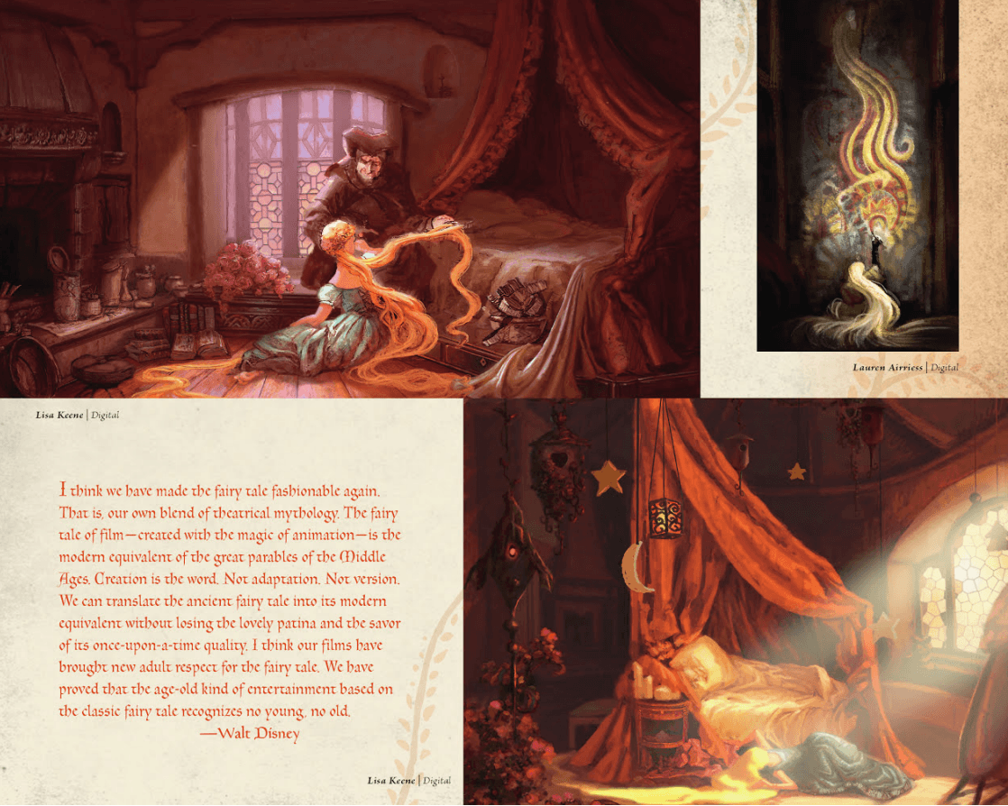 آرت بوک گیسو کمند The Art of Tangled — تصویر ۳