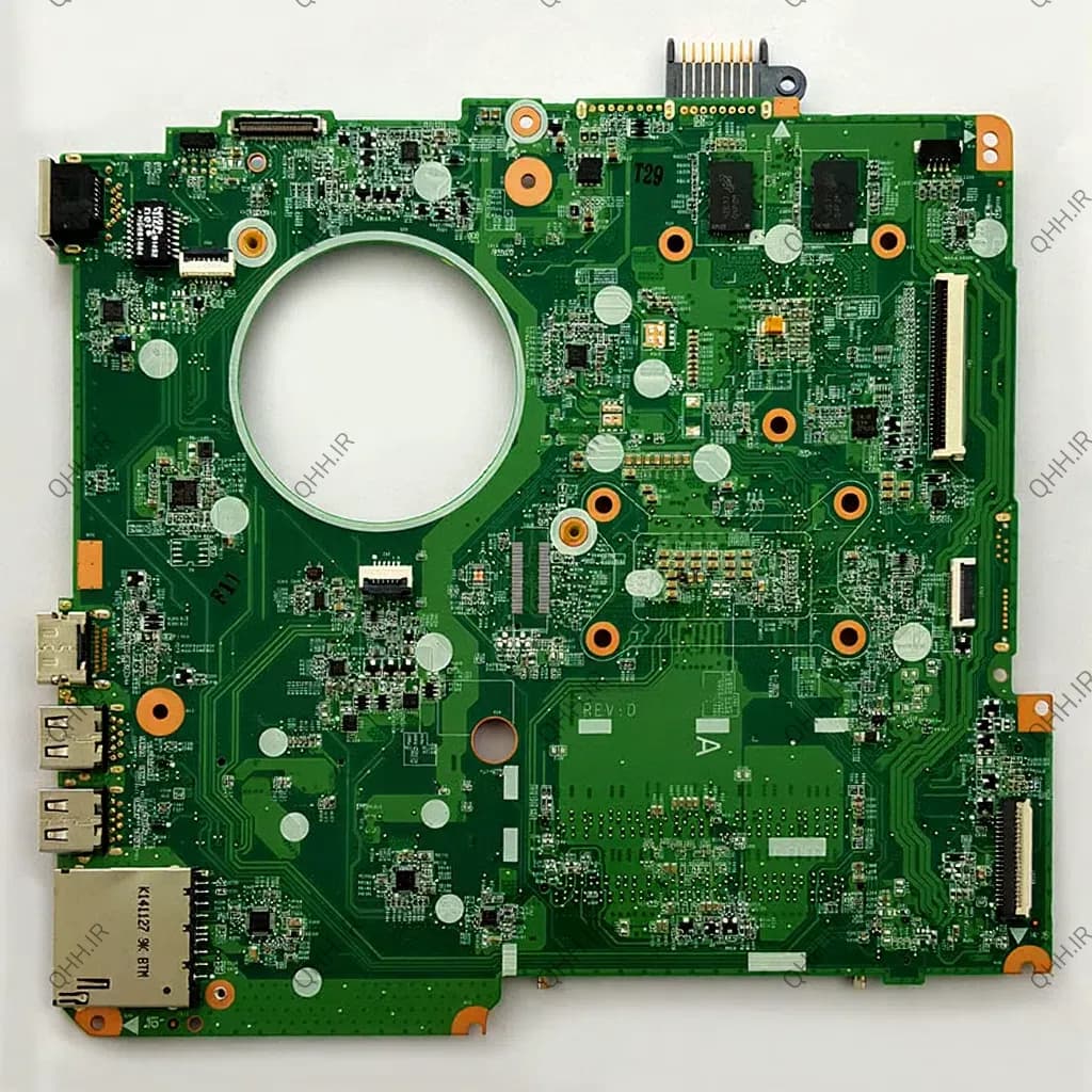 مادربرد لپ تاپ اچ پی Pavilion 15-N CPU-I5-4200U_U82_DA0U82MB6D0_GPU-GT740M_VGA-2GB گرافیک دار-تعمیری — تصویر ۳