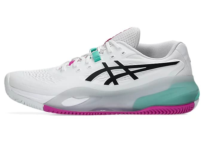 کفش تنیس مردانه اسیکس – Asics GEL-RESOLUTION X Clay – سفید/سبز — تصویر ۷