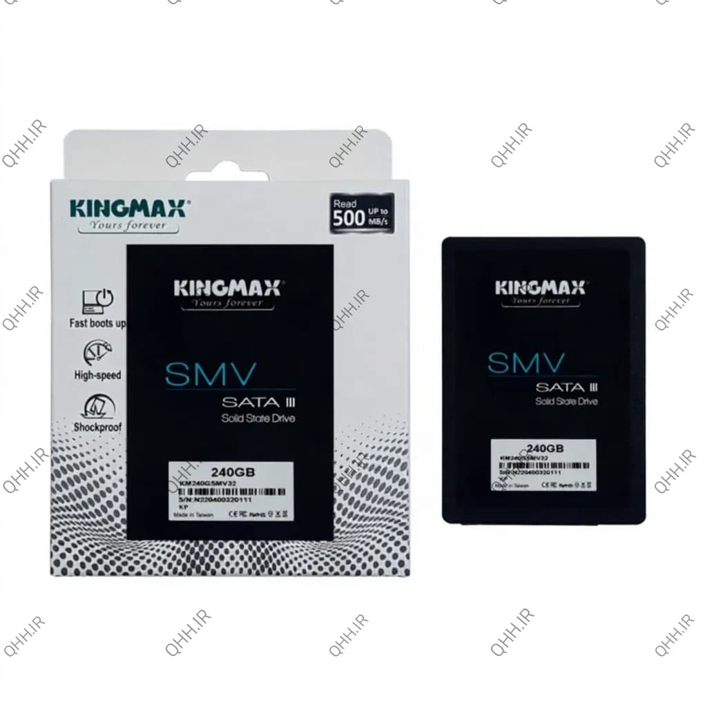 هارد SSD لپ تاپ 120 گیگابایت KingMax Sata 2.5Inch_SMV آواژنگ — تصویر ۴