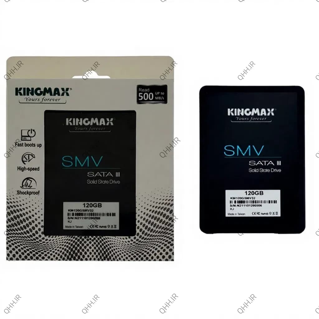 هارد SSD لپ تاپ 120 گیگابایت KingMax Sata 2.5Inch_SMV آواژنگ
