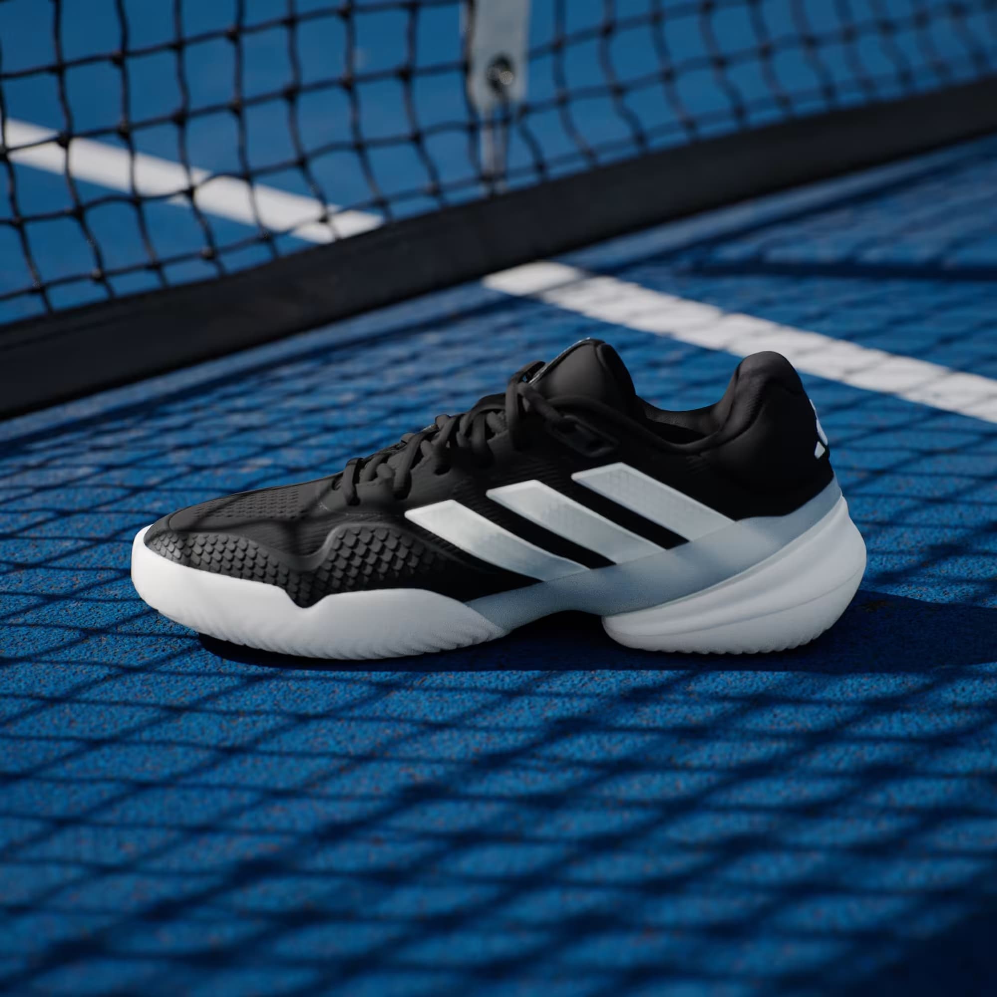 کفش تنیس مردانه آدیداس ADIDAS Barricade 14 Tennis Shoes – مشکی — تصویر ۹