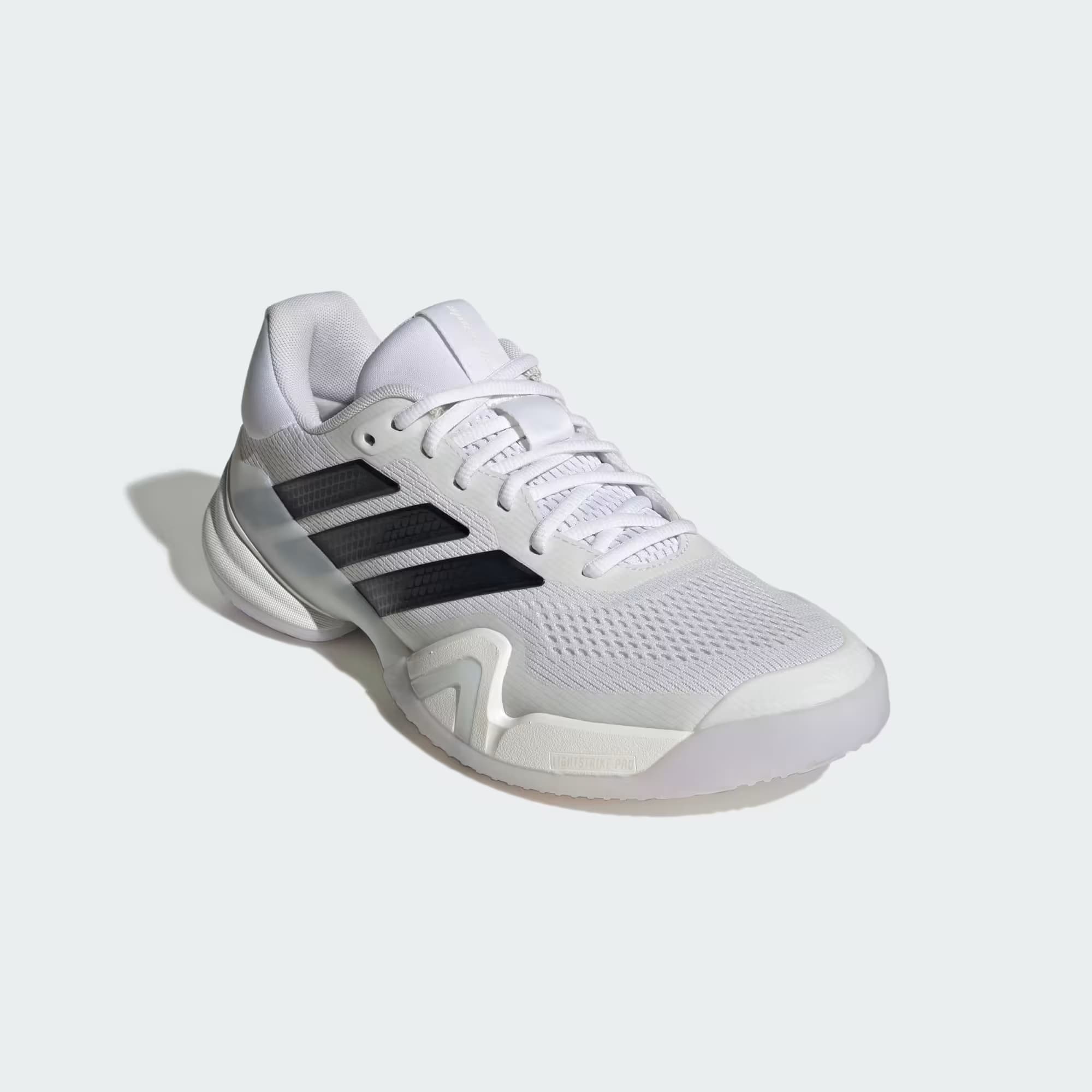 کفش تنیس مردانه آدیداس ADIDAS Barricade 14 Tennis Shoes – سفید/مشکی — تصویر ۸