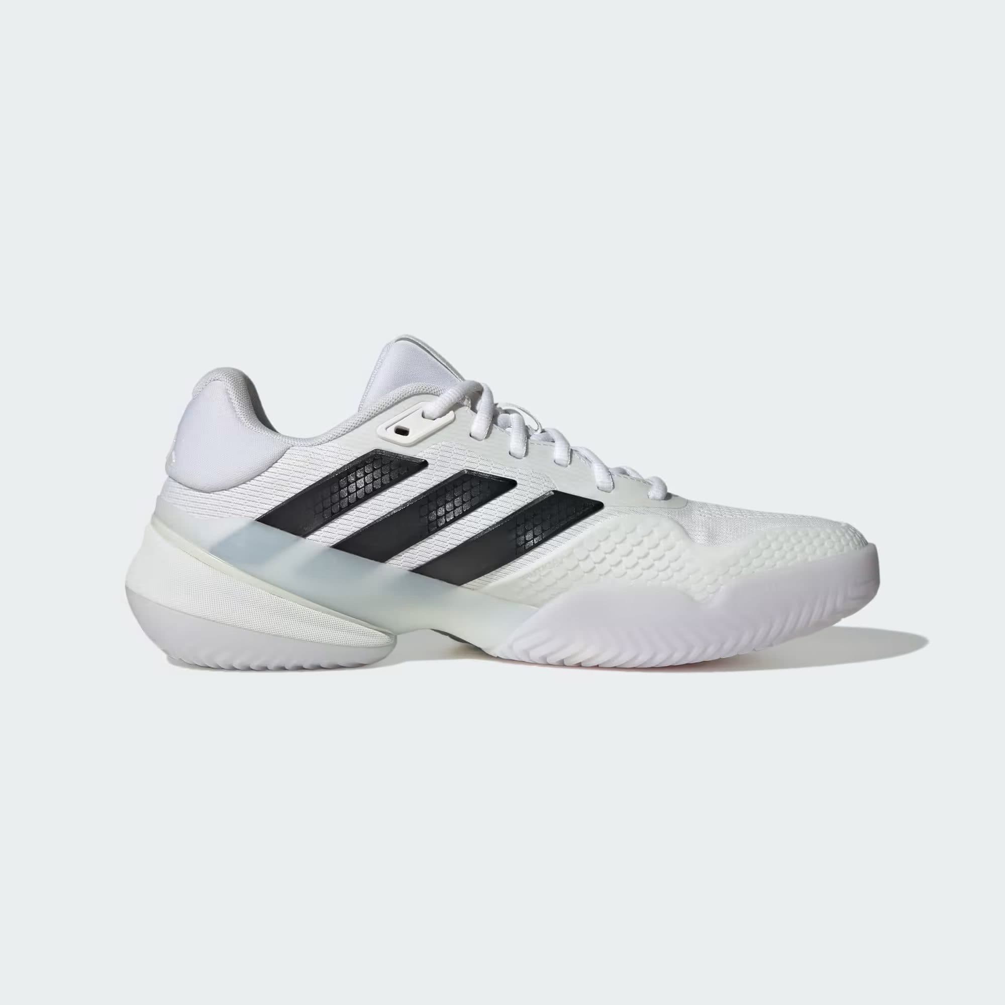 کفش تنیس مردانه آدیداس ADIDAS Barricade 14 Tennis Shoes – سفید/مشکی — تصویر ۳