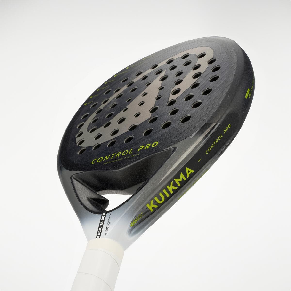 راکت پدل بزرگسال دکتلون Decathlon Adult Padel Kuikma Control Pro – مشکی — تصویر ۴