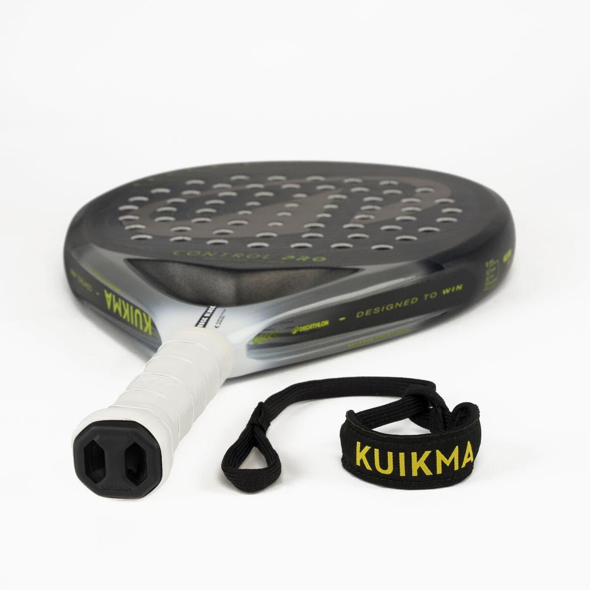 راکت پدل بزرگسال دکتلون Decathlon Adult Padel Kuikma Control Pro – مشکی — تصویر ۷