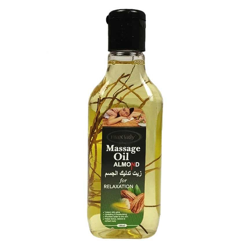 روغن ماساژ بدن بادام 100 میل مکس لیدی MAX LADY — تصویر ۴