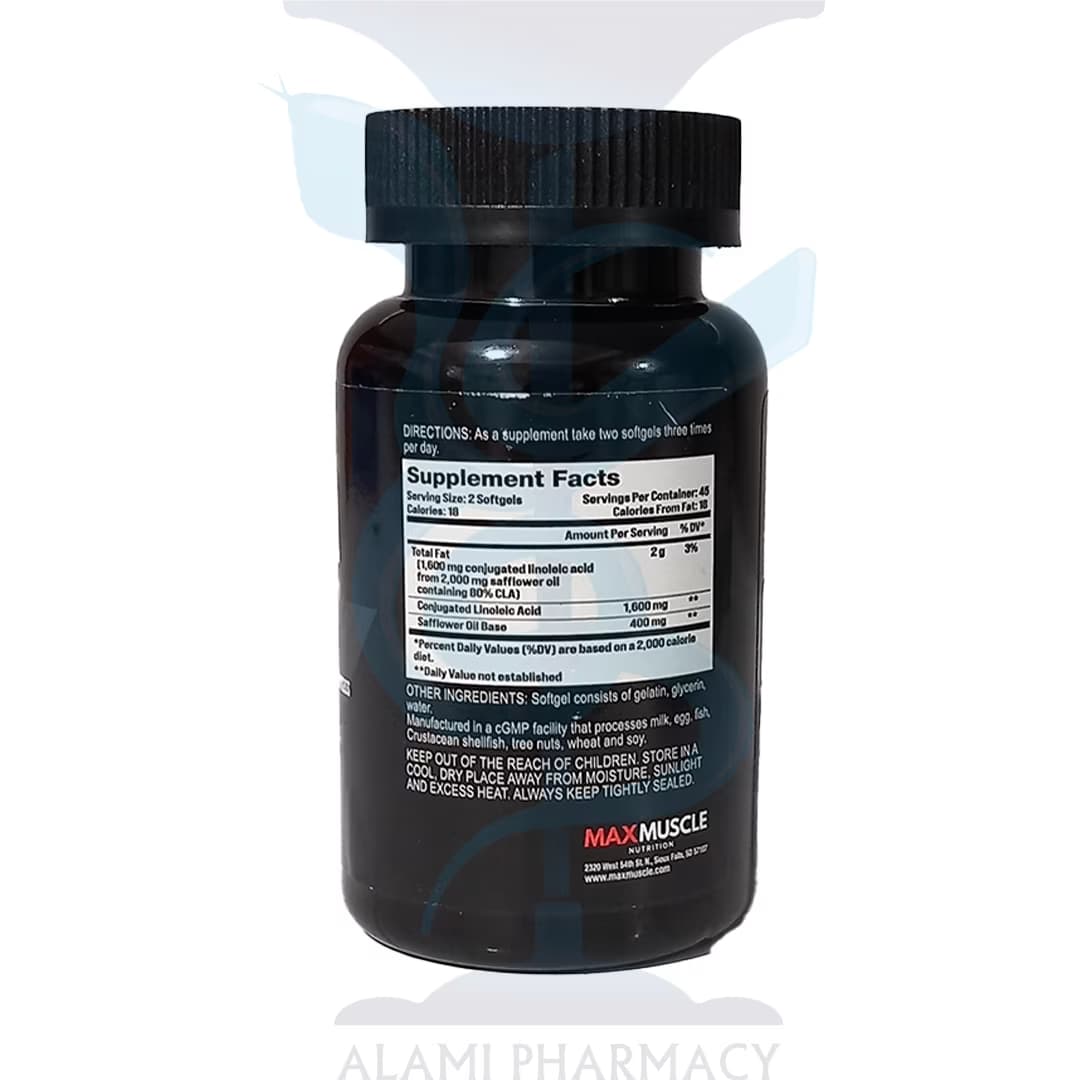 قرص Max Cla مکس ماسل بسته 90 عددی چربی سوز و عضله ساز — تصویر ۲