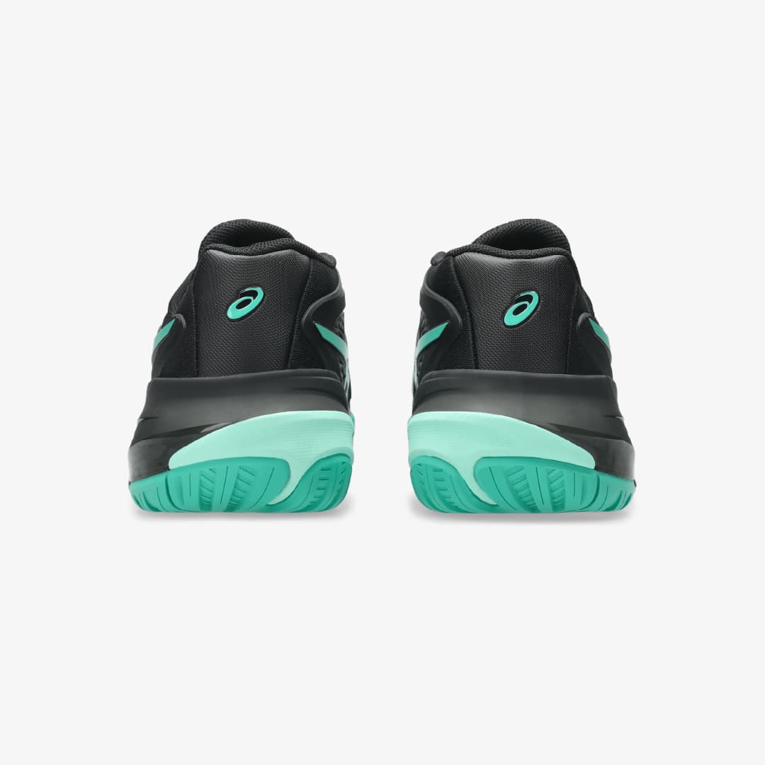 کفش تنیس مردانه اسیکس Asics GEL-RESOLUTION X- مشکی/سبز — تصویر ۵