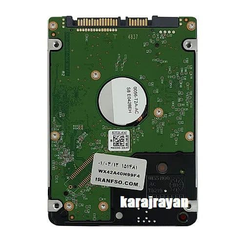 هارد HDD لپ تاپ 500 گیگابایت توشیبا Sata 5400RPM Slim -ریفر — تصویر ۴