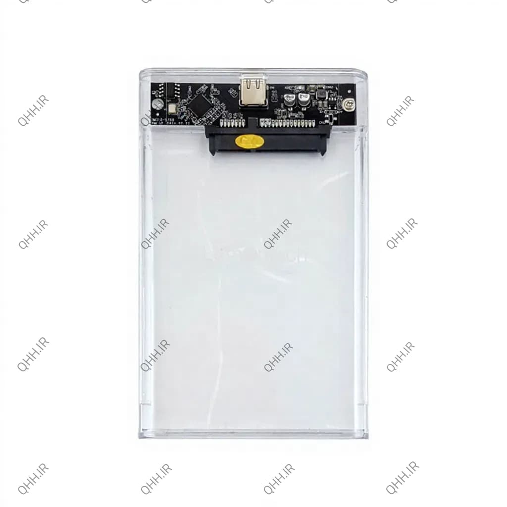باکس هارد لپ تاپ Lemontech Sata 2.5Inch Type C سفید — تصویر ۲