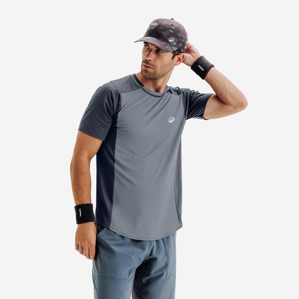تی شرت تنیس مردانه دکتلون کویکما DECATHLON Kuikma Dry – خاکستری