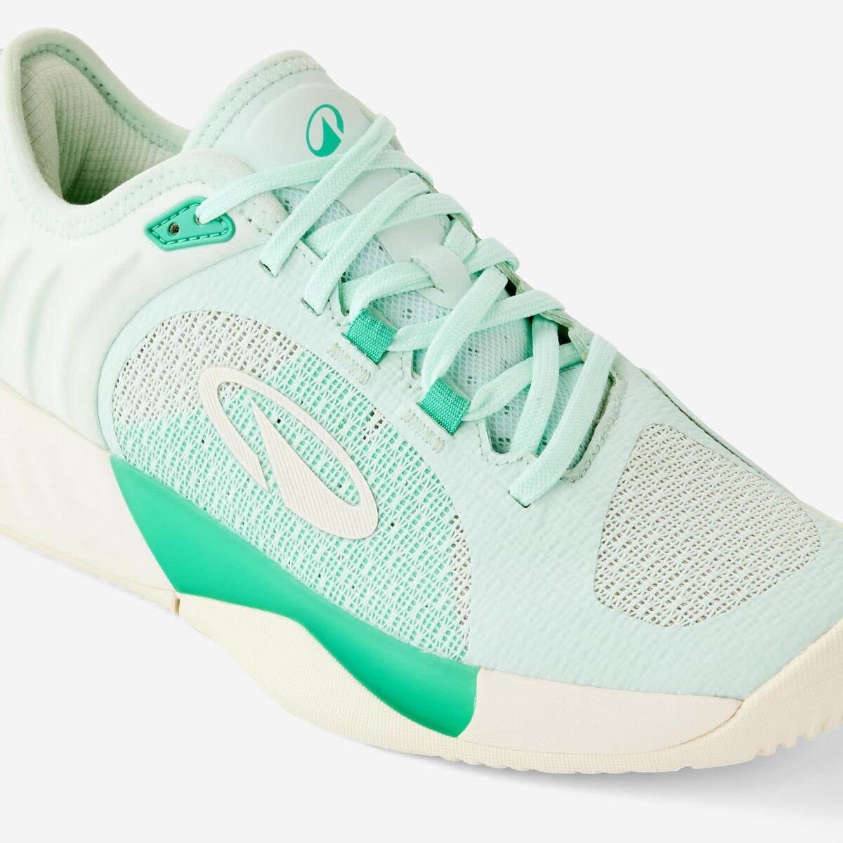 کفش تنیس زنانه دکتلون کویکما Decathlon Women’s Tennis Shoes Unrupt Team – سبز — تصویر ۵