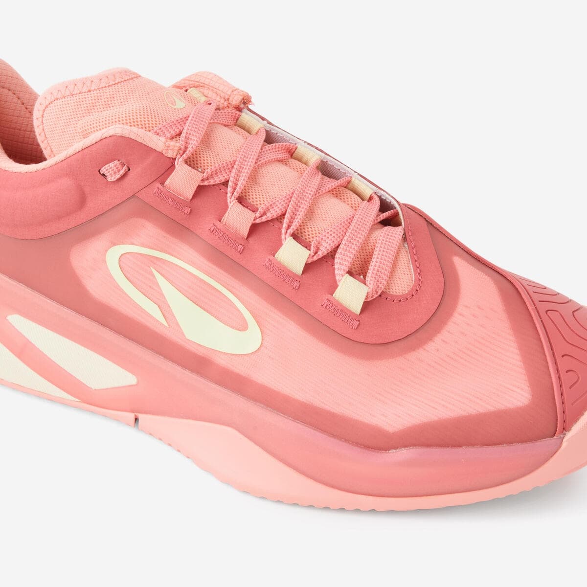 کفش تنیس زنانه دکتلون کویکما Decathlon Women’s Tennis Shoes Unrupt Pro Clay – صورتی — تصویر ۵