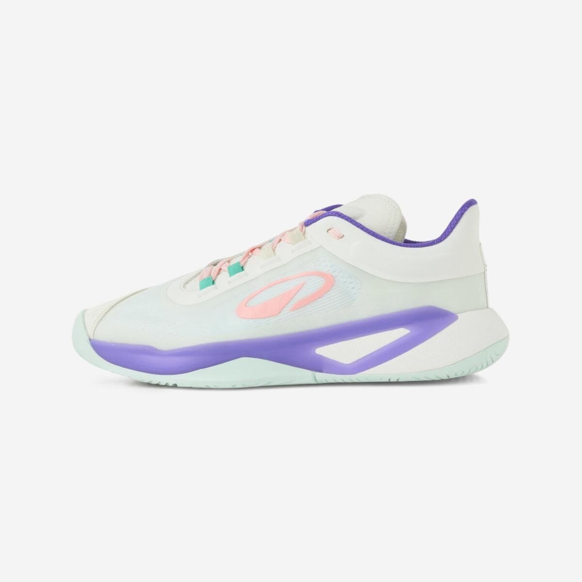 کفش تنیس زنانه دکتلون کویکما Decathlon Women’s Tennis Shoes Unrupt Pro – سفید/بنفش