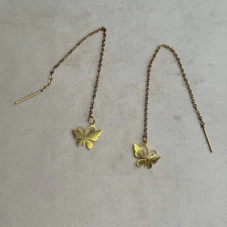 گوشواره بخیه ای سه سوراخ — تصویر ۲