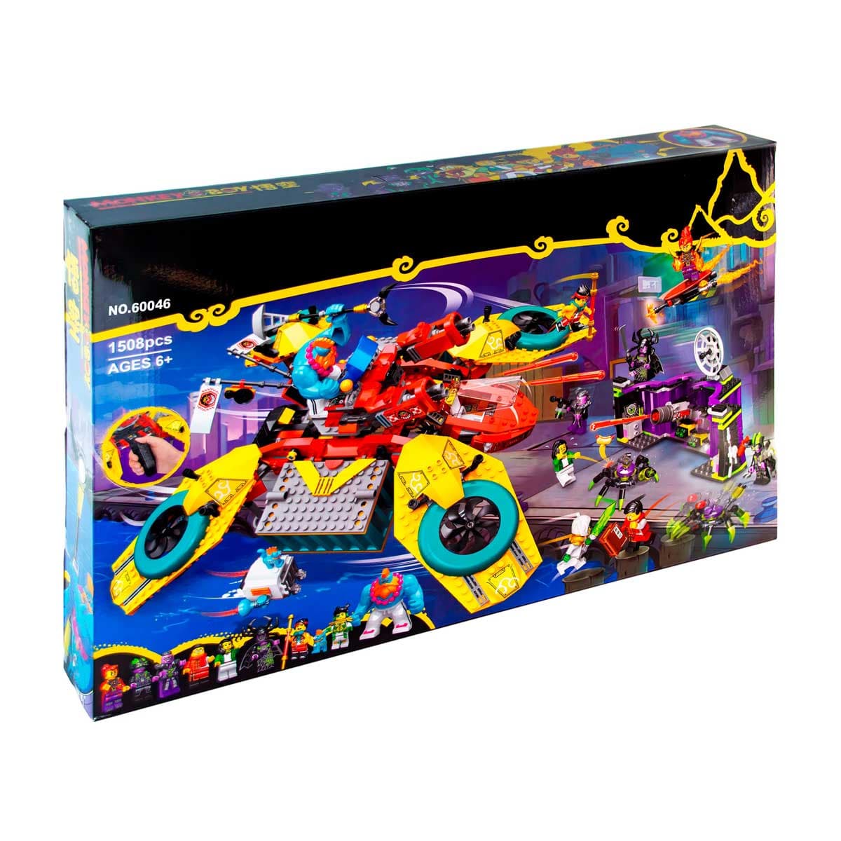 لگو مانکی کیدز Team Dronecopter مدل 60046 — تصویر ۲