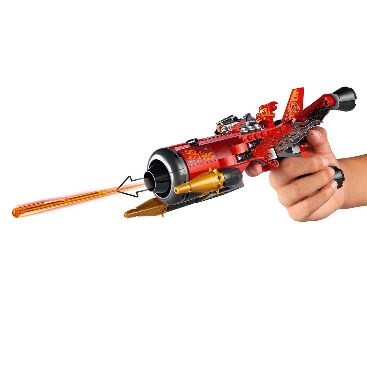 لگو مانکی کیدز Red Son’s Inferno Jet مدل 60042 — تصویر ۶