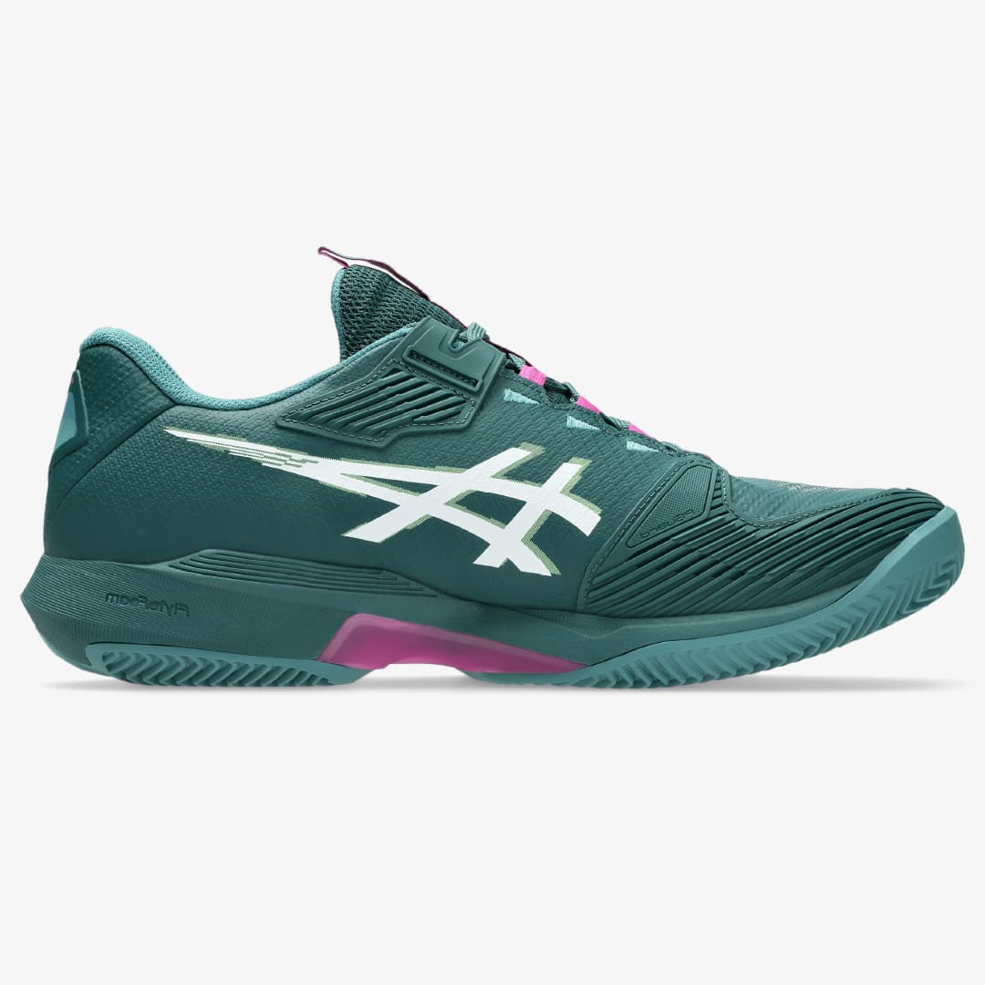 کفش تنیس مردانه اسیکس Asics SOLUTION SPEED FF 4 CLAY- سبز — تصویر ۳
