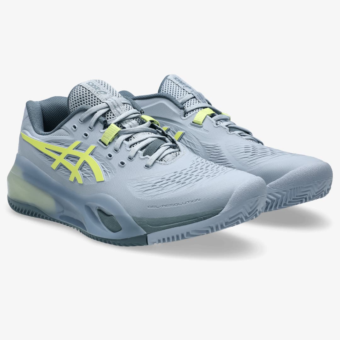 کفش تنیس مردانه اسیکس – Asics GEL-RESOLUTION X Clay – خاکستری — تصویر ۸