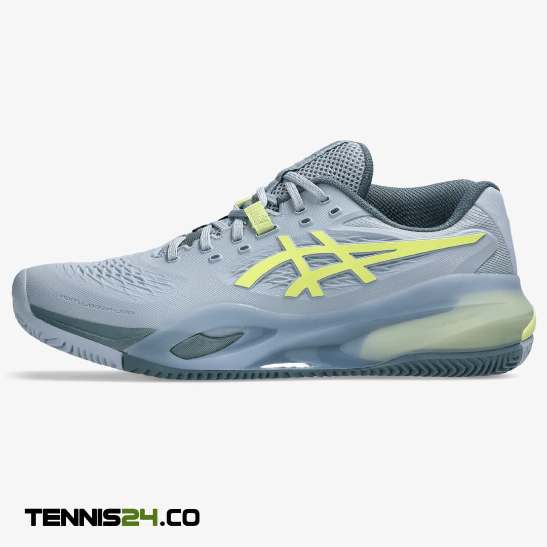 کفش تنیس مردانه اسیکس – Asics GEL-RESOLUTION X Clay – خاکستری — تصویر ۲