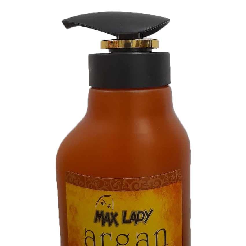 نرم کننده مو آرگان داخل حمام پمپی 500 میل مکس لیدی MAX LADY — تصویر ۵
