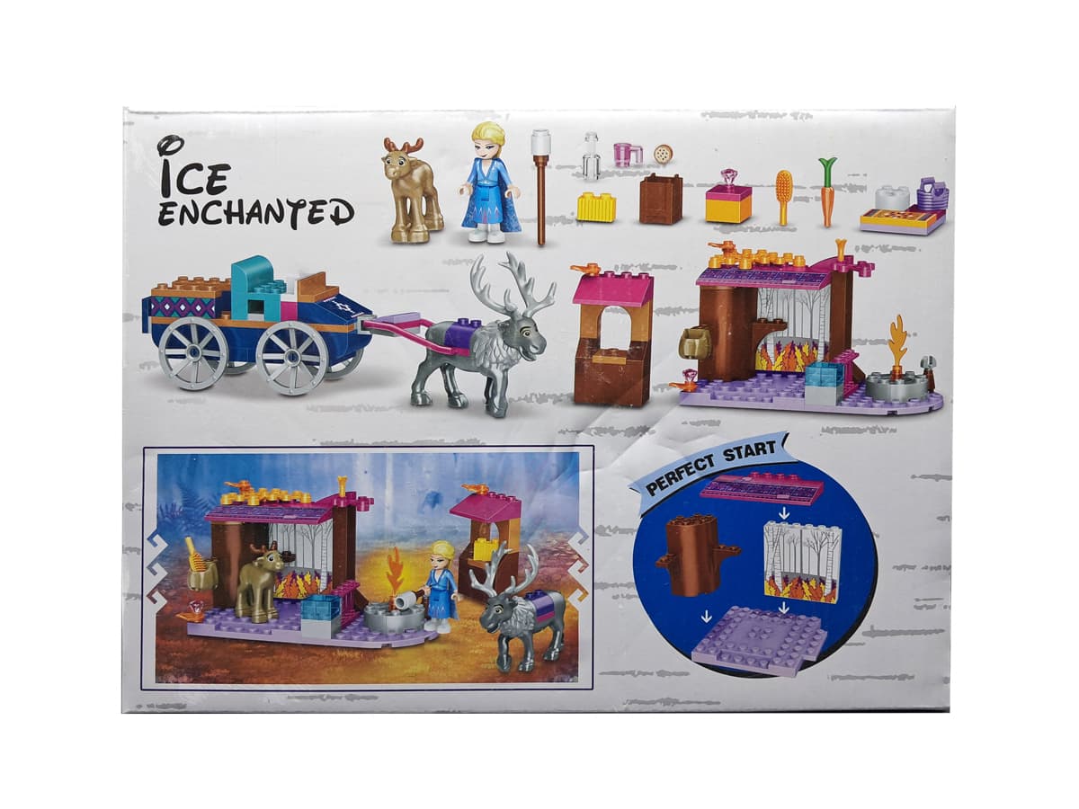 لگو دیزنی فروزن 2 Elsa’s Wagon Adventure مدل 11468 — تصویر ۳