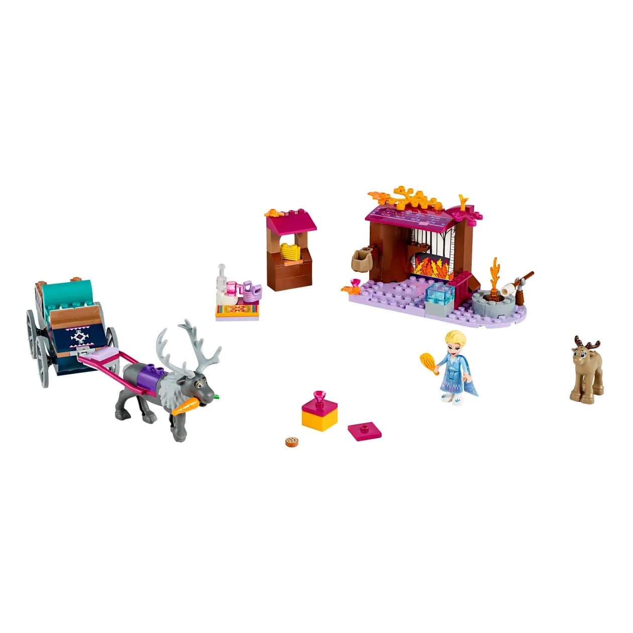 لگو دیزنی فروزن 2 Elsa’s Wagon Adventure مدل 11468 — تصویر ۵