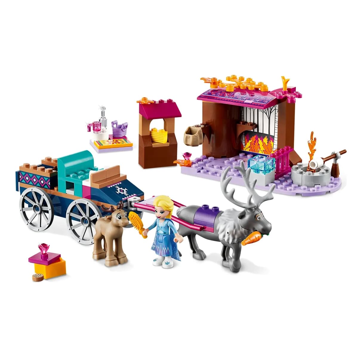 لگو دیزنی فروزن 2 Elsa’s Wagon Adventure مدل 11468