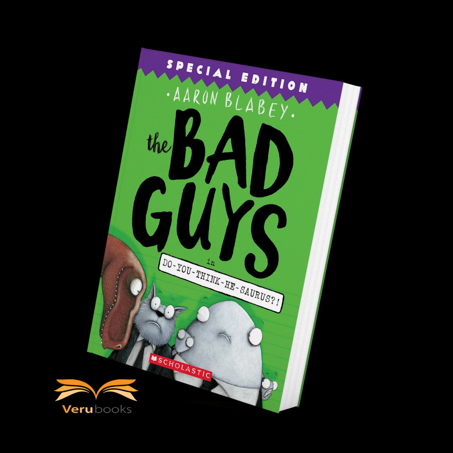 کتاب Do You Think He Saurus?! (The Bad Guys #7)