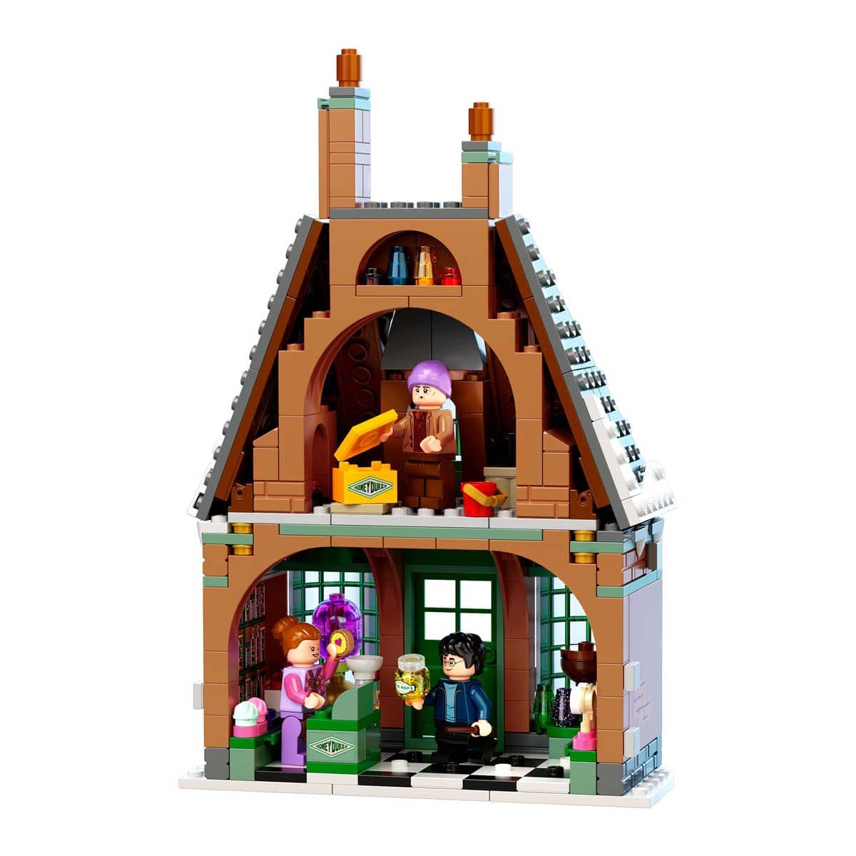 لگو هری پاتر دهکده جادویی Hogsmeade مدل 60139 — تصویر ۷