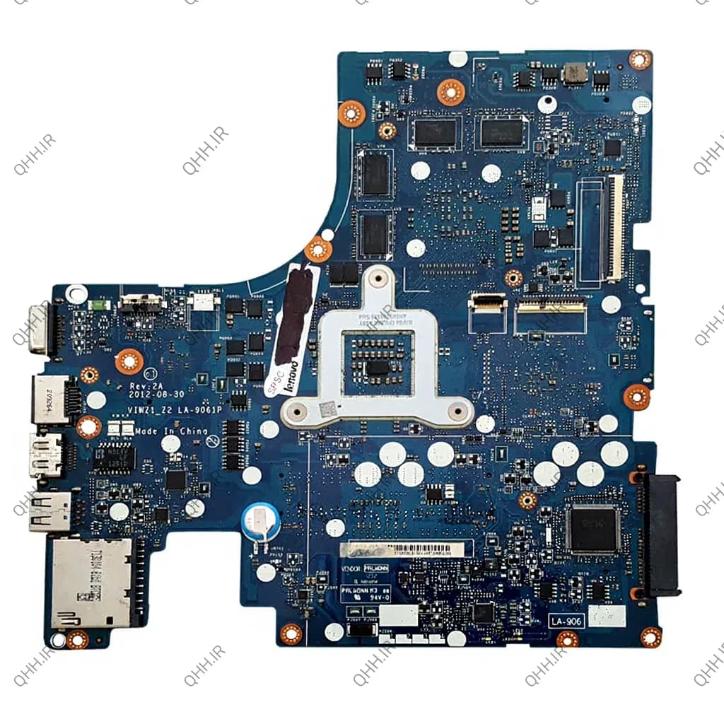 مادربرد لپ تاپ لنوو IdeaPad Z500_LA-9061P VGA-1GB گرافیک دار-تعمیری سوکت تبدیل درایو 16 پین — تصویر ۳