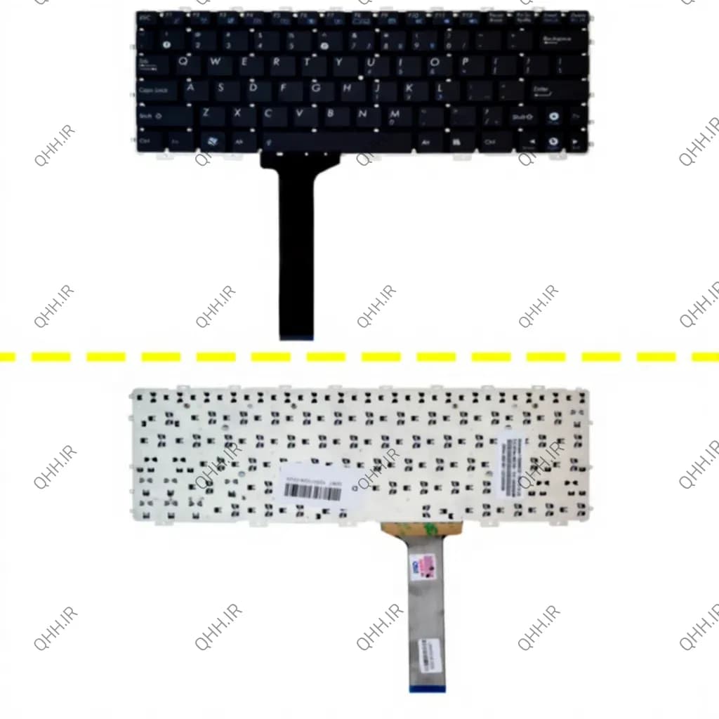 کیبرد لپ تاپ ایسوس Mini 1015 مشکی-اینترکوچک بدون فریم
