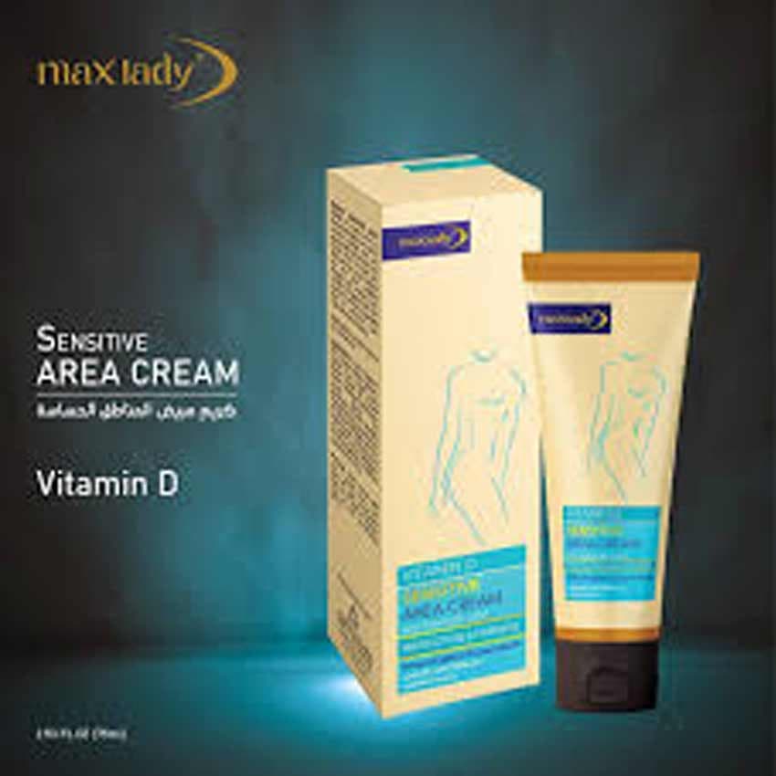 کرم سفید کننده بدن بانوان ویتامین D تیوپی 125 میل مکس لیدی MAX LADY — تصویر ۵