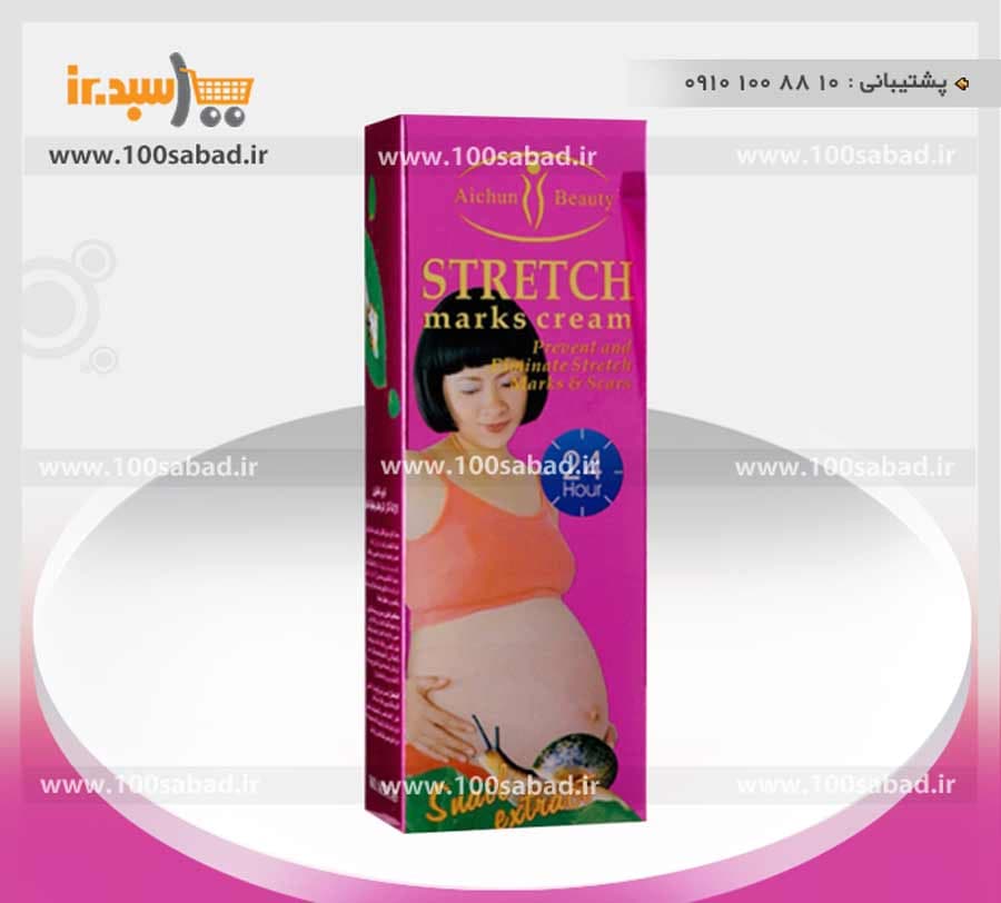 کرم رفع ترک شکم حلزون تیوپی 120 میل آیچون بیوتی Aichun Beauty