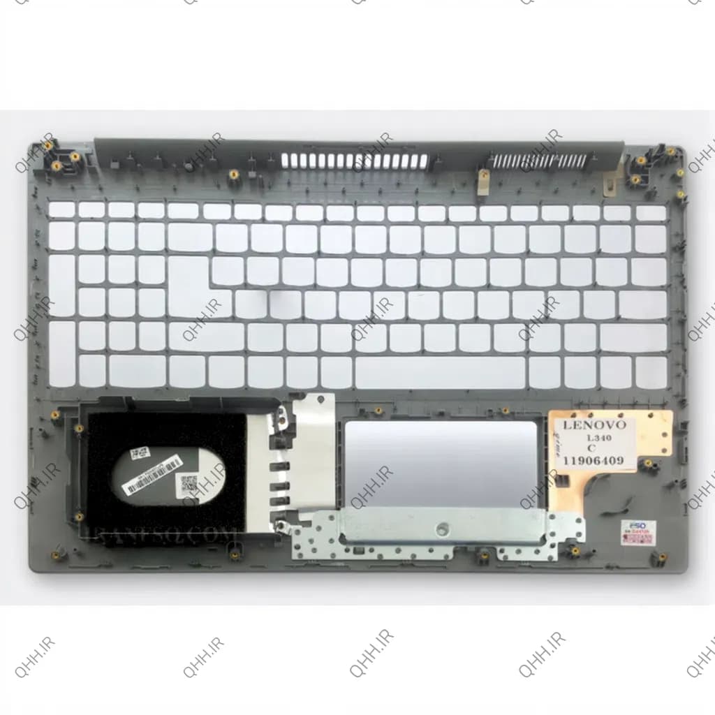 قاب کنار کیبرد لپ تاپ لنوو IdeaPad L340-15_V155-15 نقره ای — تصویر ۳