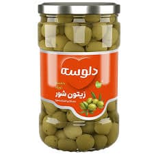 زیتون شور با هسته 680 گرم دلوسه (بسته 6 عددی) — تصویر ۲