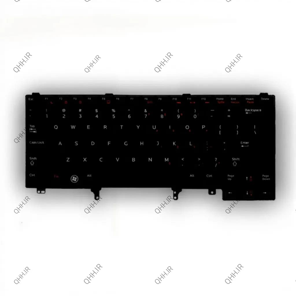 کیبرد لپ تاپ دل Latitude E5220 مشکی-بدون موس — تصویر ۳