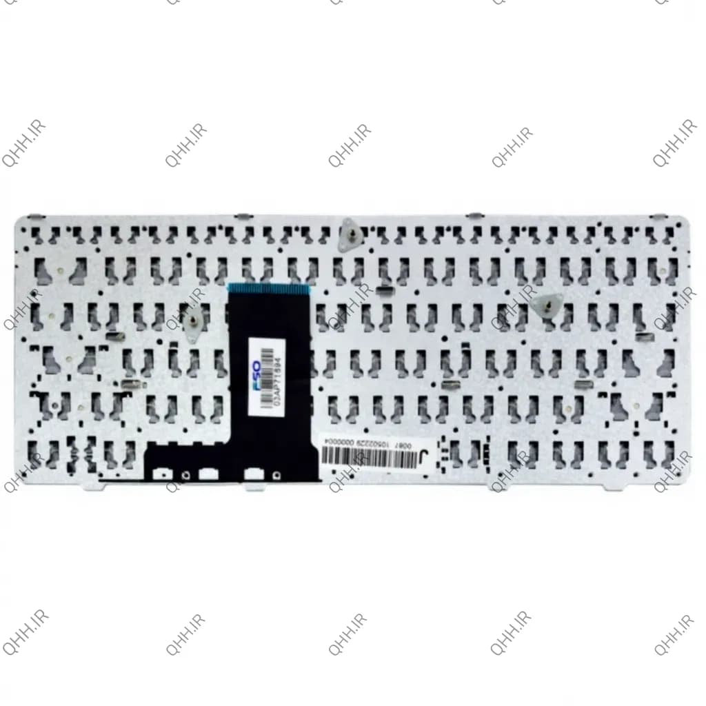 کیبرد لپ تاپ اچ پی EliteBook 2560 مشکی بافریم مشکی — تصویر ۴
