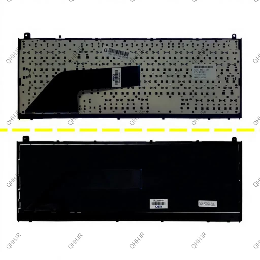 کیبرد لپ تاپ اچ پی ProBook 4520 مشکی-با فریم — تصویر ۳