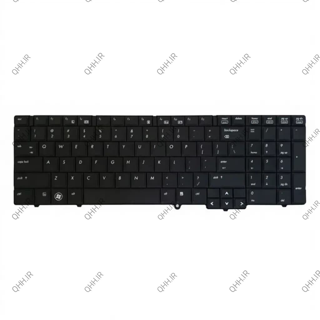 کیبرد لپ تاپ اچ پی EliteBook 8540 مشکی — تصویر ۳