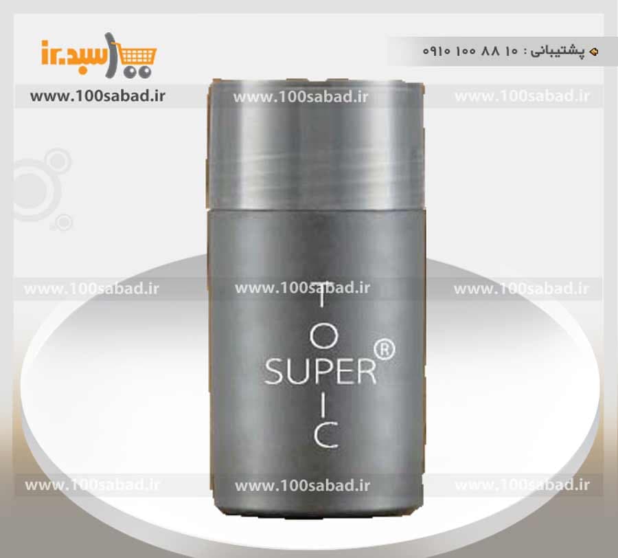 پودر پرپشت کننده مو قهوه ای تیره 03 تاپیک 25 گرمی TOPIC