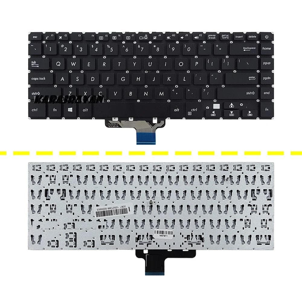 کیبرد لپ تاپ ایسوس K510 مشکی-اینترکوچک بدون فریم — تصویر ۳