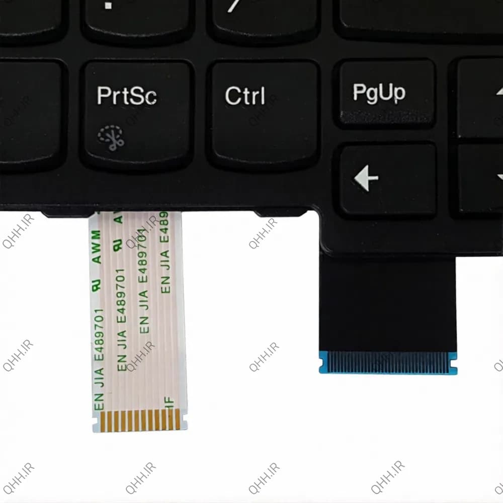 کیبرد لپ تاپ لنوو ThinkPad T470-T480 مشکی-با موس و فریم — تصویر ۷