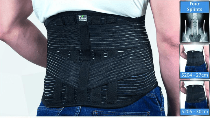 کمربند طبی الاستیک با کش دوبلCURED — تصویر ۲
