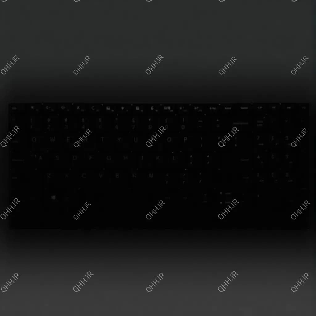کیبرد لپ تاپ لنوو IdeaPad 320-15 مشکی-اینترکوچک بدون فریم بهمراه کلید پاور — تصویر ۳