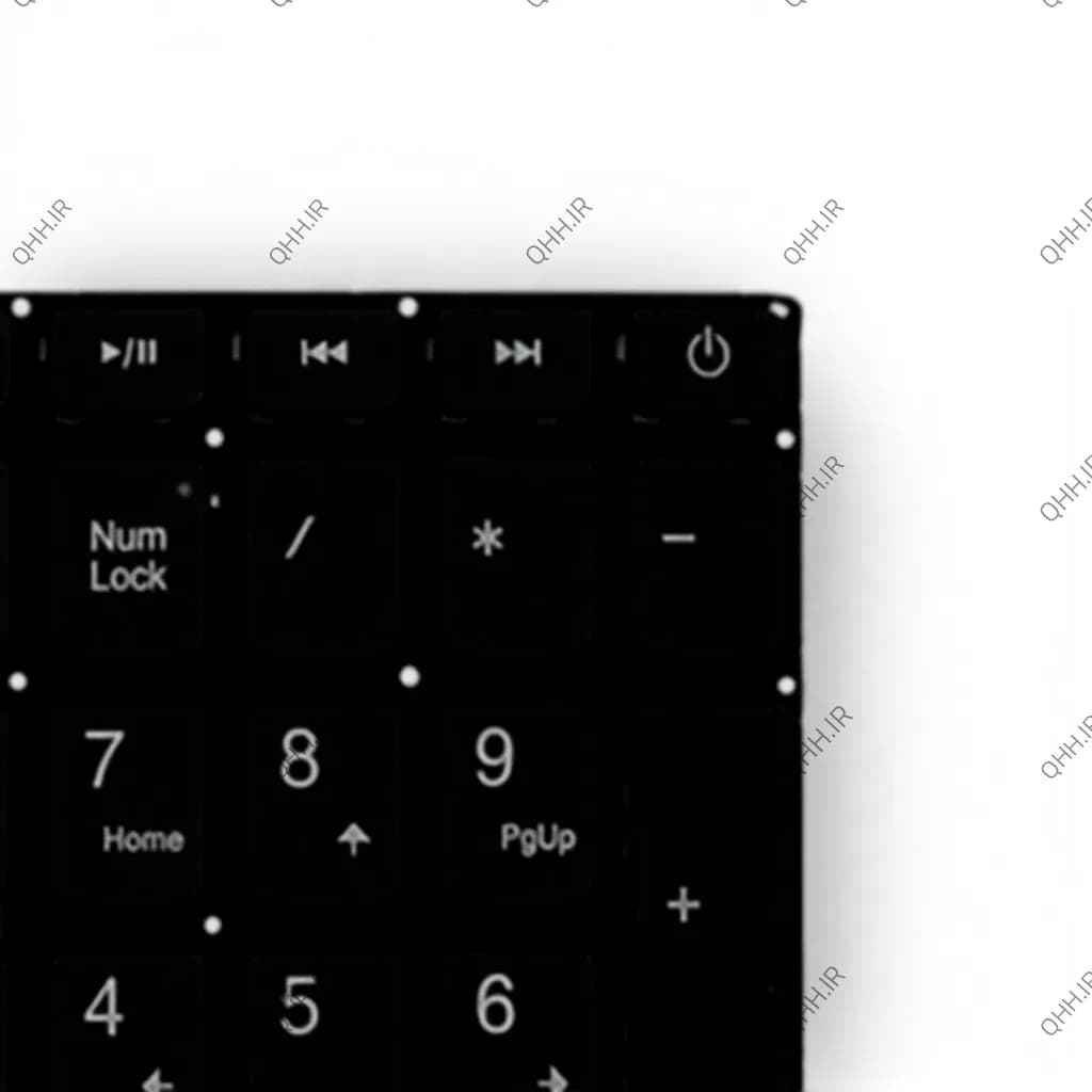 کیبرد لپ تاپ لنوو IdeaPad 320-15 مشکی-اینترکوچک بدون فریم بهمراه کلید پاور — تصویر ۷
