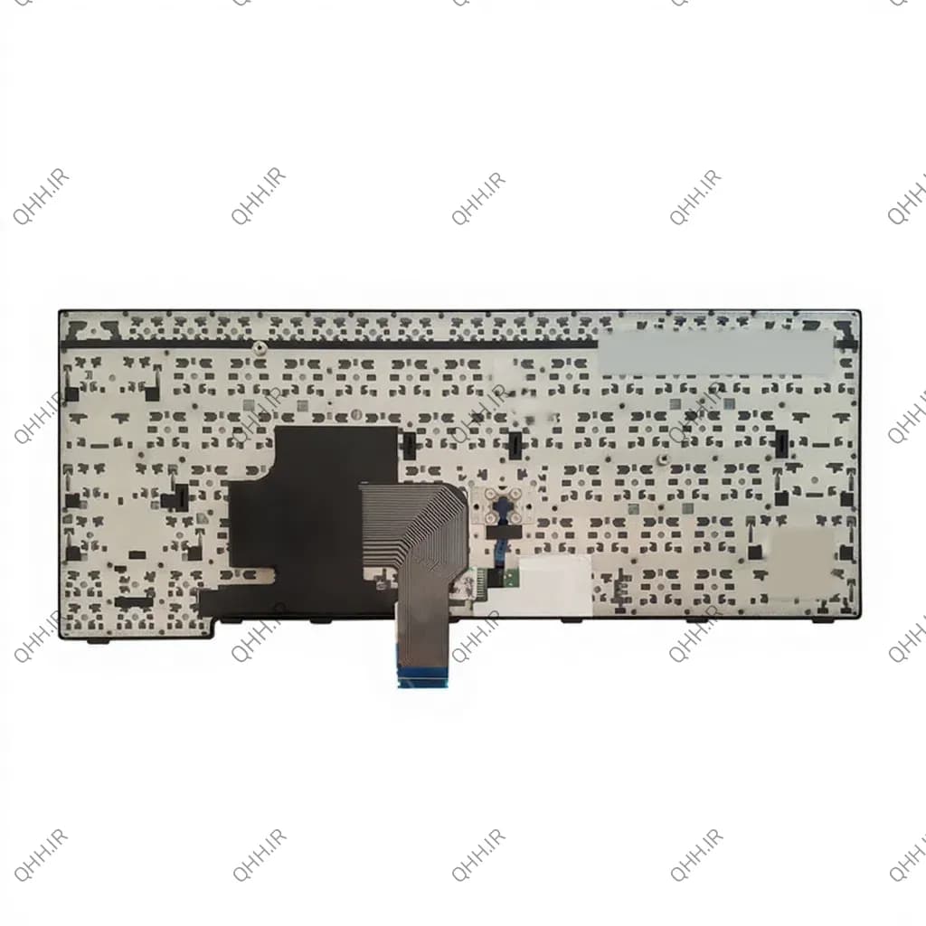 کیبرد لپ تاپ لنوو ThinkPad E450-E460 مشکی-با موس-با فریم — تصویر ۳