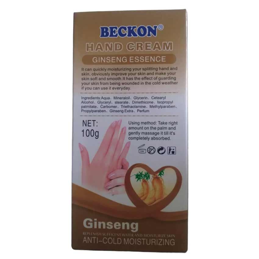 کرم مرطوب کننده دست جنسینگ 100 میل بیچون Beckon — تصویر ۳