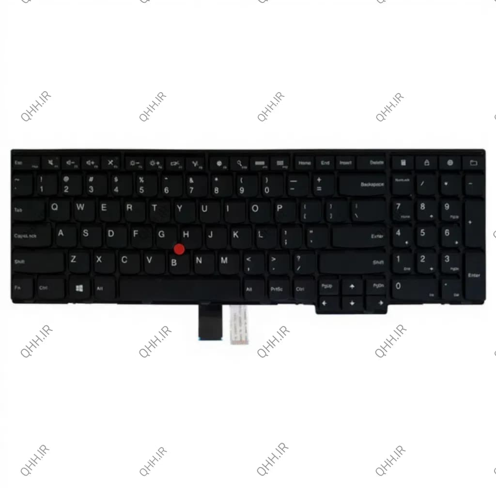 کیبرد لپ تاپ لنوو Thinkpad E531-E540-W540 مشکی-با موس-با فریم — تصویر ۳